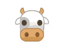 emoji cow