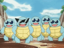 Squad GIF - Pokemon Squirtle Squad GIFs