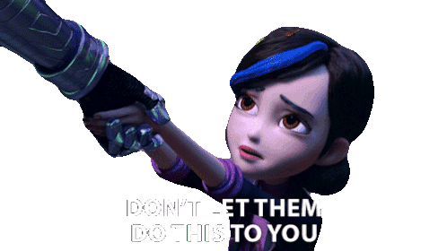 Dont Let Them Do This To You Claire Nuñez Sticker - Dont Let Them Do This To You Claire Nuñez Trollhunters Tales Of Arcadia Stickers