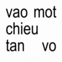 a white background with the words mot ngoi khoc mot ngoi dau written in black