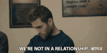 Were Not In A Relationship Luke Crain GIF - Were Not In A Relationship Luke Crain The Haunting Of Hill House GIFs