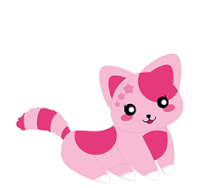 Cat Cute Sticker - Cat Cute Pink Stickers