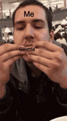 Nom Nom Gimble I Will Eat You GIF - Nom Nom Gimble I Will Eat You Wings GIFs
