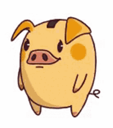 Svino Stikers Pig GIF - Svino Stikers Pig Wink GIFs