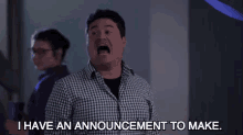 I Have An Announcement To Make GIF - I Have An Announcement To Make I Have An Announcement Announcement GIFs