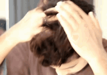 mann vaishnav fixing hair vain hair flip