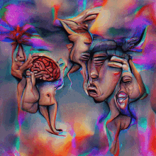 dysfunctional mind virtualdream art ai nft