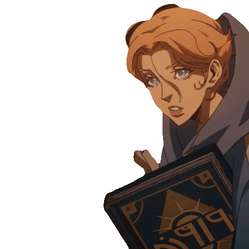 Searching For Something Sypha Sticker - Searching For Something Sypha Castlevania Stickers