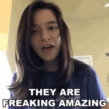 They Are Freaking Amazing Hannah Fawcett GIF - They Are Freaking Amazing Hannah Fawcett Laughing Pikachu GIFs