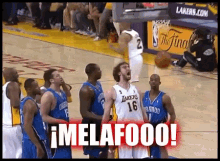 Melafo Scream GIF - Melafo Scream Basketball GIFs