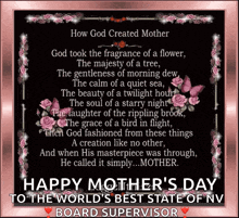a mother 's day card that says happy mother 's day