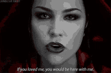 Evanescence If You Loved Me You Would Be Here With Me GIF - Evanescence If You Loved Me You Would Be Here With Me With Me GIFs