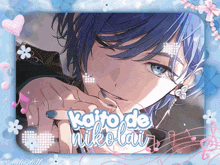a picture of a person with the name kaito de nikolai on it