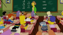 Education Students GIF - Education Students The Simpsons GIFs