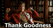Thank Goodness GIF - Thank Goodness Good Will Hunting Matt Damon GIFs