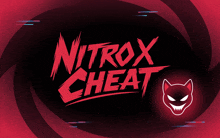 a red and black nitrox cheat logo