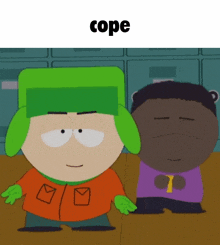 Cope Cope Kyle And Tolkien GIF - Cope Cope Kyle And Tolkien South Park GIFs