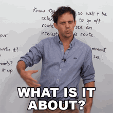 What Is It About Benjamin GIF - What Is It About Benjamin Learn English With Benjamin GIFs