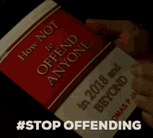 Book Stop Offending GIF - Book Stop Offending Offended GIFs