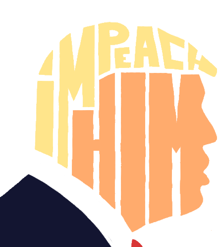 Impeach Him Impeach Trump Sticker - Impeach Him Impeach Trump Trump Supporters Stickers