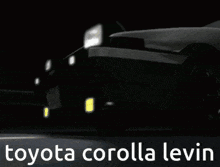 Toyota Corolla Levin GIF - Toyota Corolla Levin Initial D GIFs