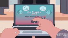 Hit Enter Key Bee And Puppycat GIF