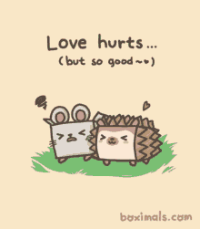 Love Hurts Hurt GIF - Love Hurts Hurt Cute GIFs