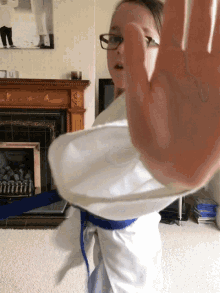 Karate Fighting Stance GIF - Karate Fighting Stance Punch GIFs
