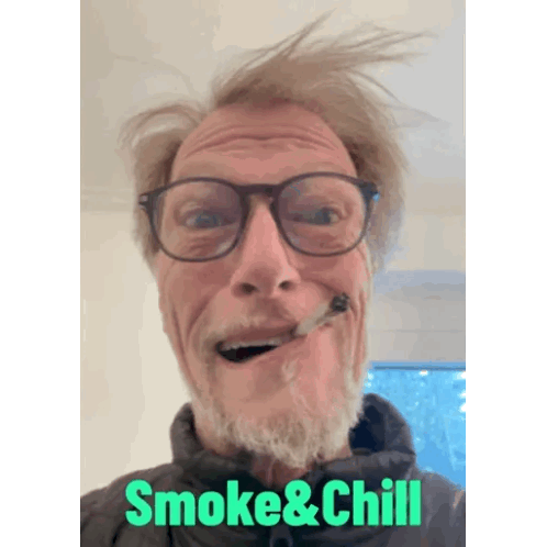 Smoke Chill Sticker - Smoke Chill Cool Stickers