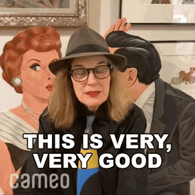 This Is Very Very Good Paula Poundstone GIF This Is Very Very Good