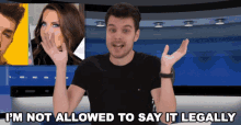 Im Not Allowed To Say It Legally Benedict Townsend GIF - Im Not Allowed To Say It Legally Benedict Townsend Youtuber News GIFs
