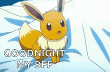 Pokemon Good Night My Bff GIF - Pokemon Good Night My Bff Sleepy GIFs