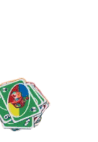 Clown Pop Up Uno Sticker - Clown Pop Up Uno Mattel163games Stickers
