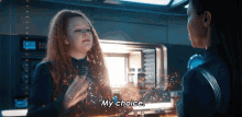My Choice Not Yours Mary Wiseman GIF - My Choice Not Yours Mary Wiseman Sylvia Tilly GIFs