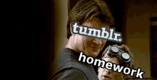 Tumblr Wins GIF - Homework Work Study GIFs