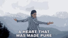 A Heart That Was Made Pure Nelly Furtado GIF - A Heart That Was Made Pure Nelly Furtado Spirit Indestructible Song GIFs