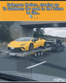 Safemoon Lamborghini Car GIF - Safemoon Lamborghini Car Lambo GIFs