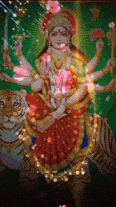 Durga Maa Good Morning GIF - Durga Maa Good Morning GIFs