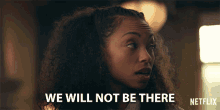 We Will Not Be There Logan Browning GIF - We Will Not Be There Logan Browning Samantha White GIFs