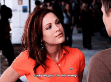 One Tree Hill Rachael Gatina GIF - One Tree Hill Rachael Gatina Lucky For You Im Into Wrong GIFs