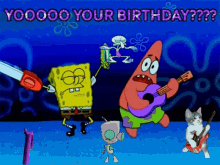 Spongebob Birthday GIF - Spongebob Birthday Happy Birthday GIFs