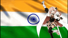 India India Flag GIF - India India Flag India Anime GIFs