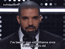 I'Ve Been In Love With Rihanna Sincei Was 22 Years Old.Gif GIF - I'Ve Been In Love With Rihanna Sincei Was 22 Years Old Drake Face GIFs