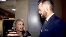 Alexa Bliss Mike Rome GIF - Alexa Bliss Mike Rome Now If Youll Excuse Me GIFs