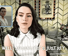 Well Actually It'S Just Rey Daisy Ridley GIF