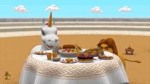 Dinner Food GIF - Dinner Food Unicorn GIFs