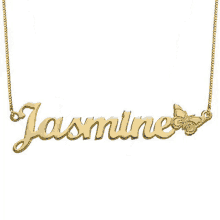 Custom Name Necklace Danielle GIF - Custom Name Necklace Danielle Jasmine GIFs