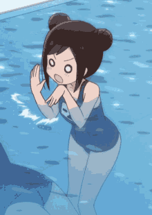 Anime Swimming Hitori Bocchi GIF - Anime Swimming Hitori Bocchi Bocchi GIFs