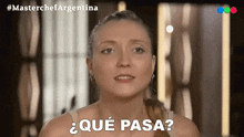 Que Pasa Maria Sol Ferrero GIF - Que Pasa Maria Sol Ferrero Masterchef Argentina GIFs