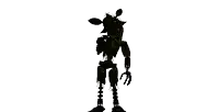 a cartoon drawing of a monster with a big mouth